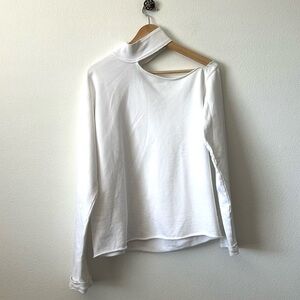 RtA Langley Woman Cutout Mock Neck Long Sleeve Sweater Size S